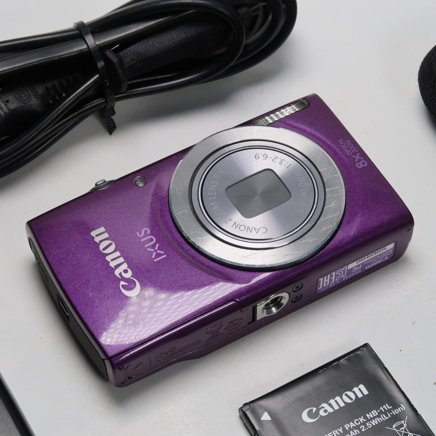 Cenon IXUS 185 Silver 20.0 MP + Cenon IXUS 145 Purple Digital Cameras