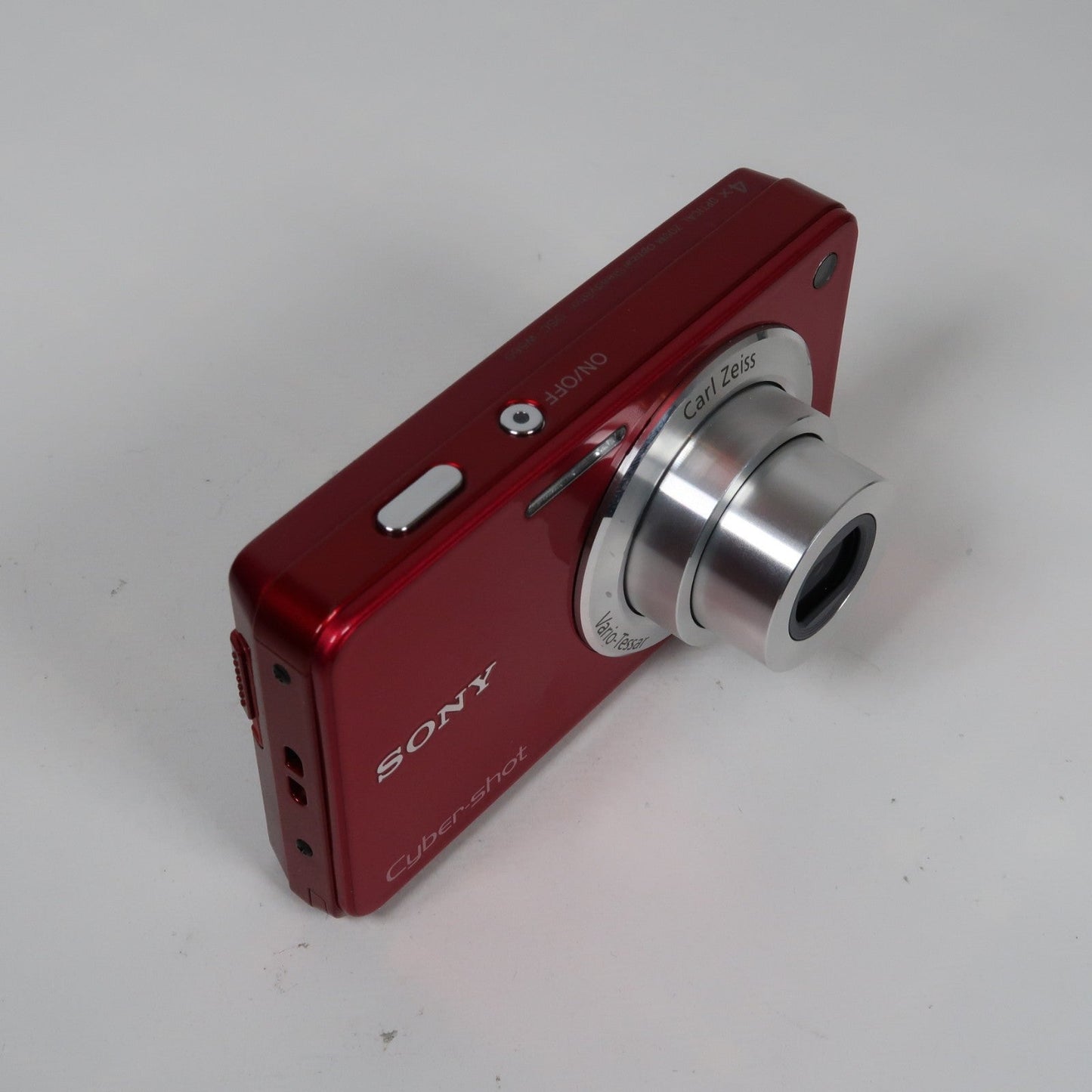 Soney Cybershot DSC-W560 14.1MP Digital Camera Red, Case – Excellent