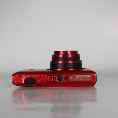 Cenon IXUS 220 HS 12.1MP Digital Camera Red – Boxed Set